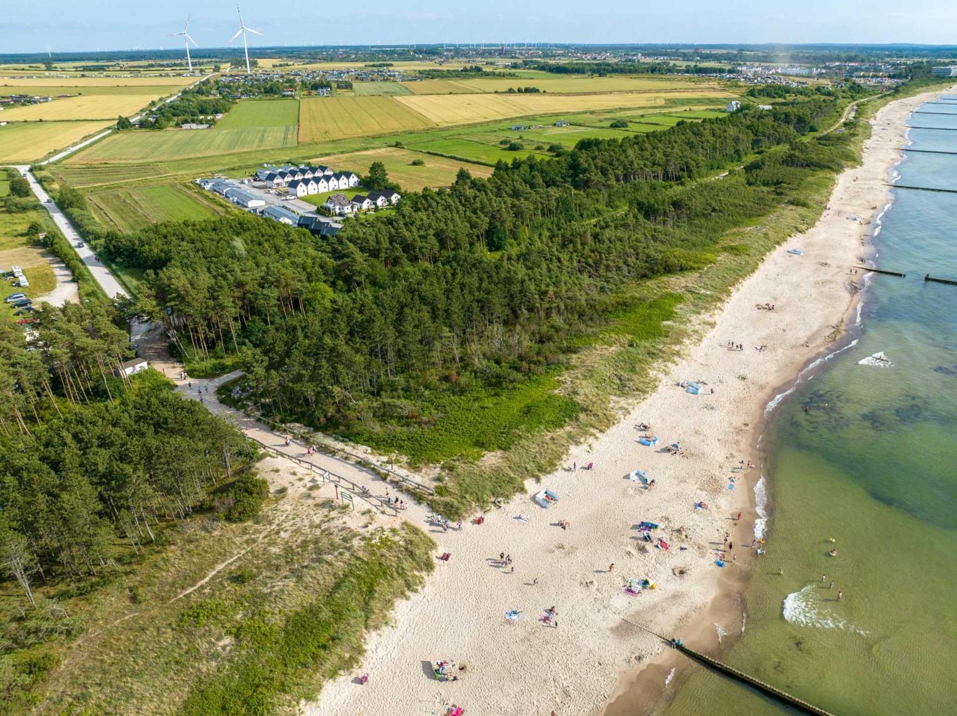 Bursztynowa Przystan - Domki Nad Morzem Ujście-Darłowskie Exterior foto